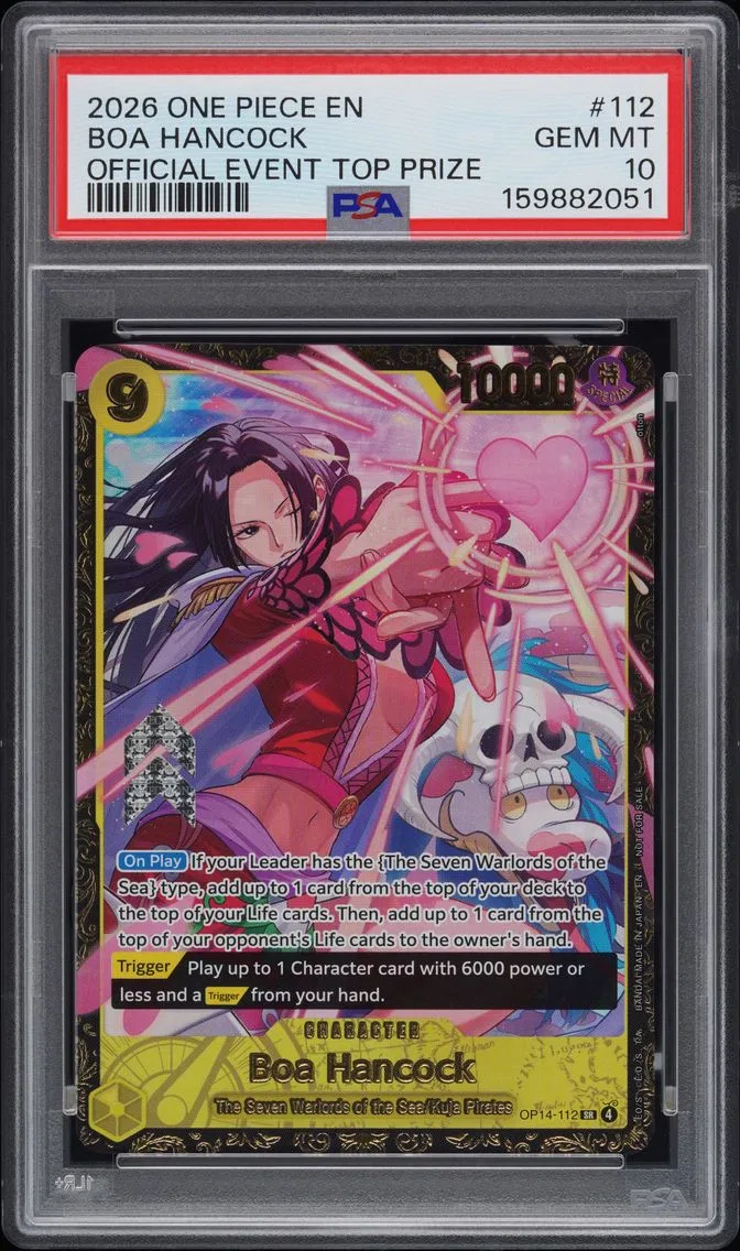 2026 #112 Boa Hancock PSA 10 One