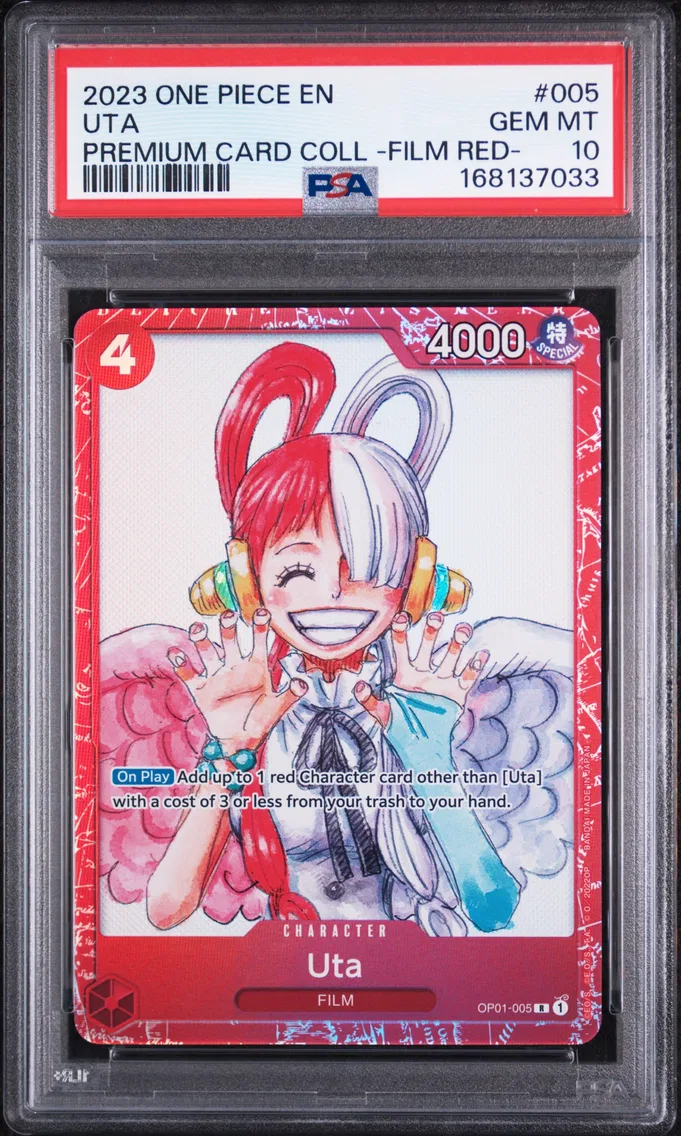 2023 #005 Uta PSA 10 One Piece Premium Card Collection -One Piece Film Red-