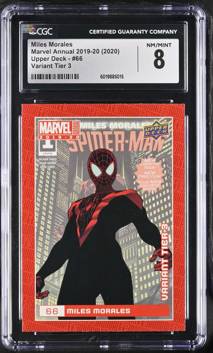 2020 #66 Miles Morales CGC 8 Marvel Annual 2019-20 - English