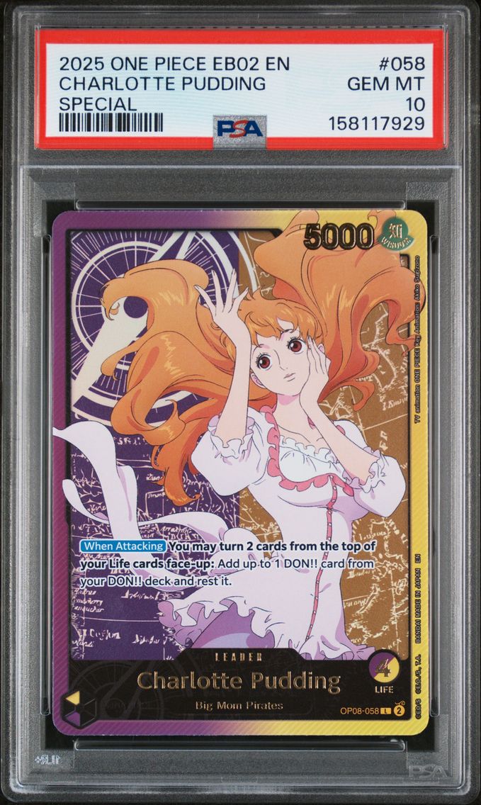 2025 #058 Charlotte Pudding PSA 