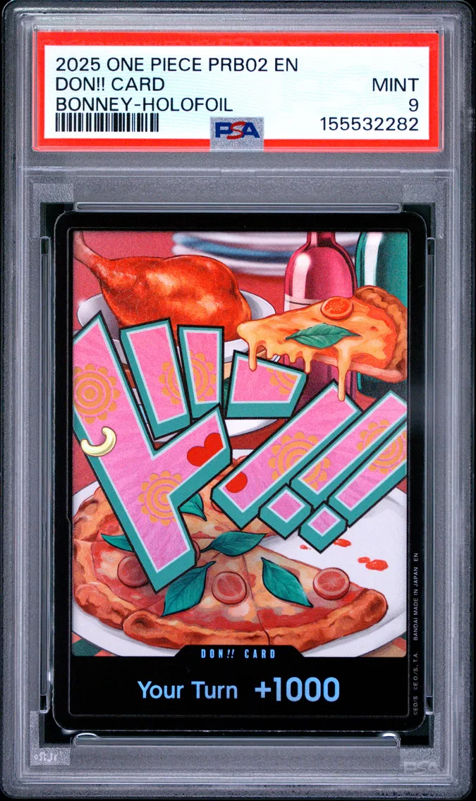 2025 #NA Don!! Card PSA 9 One Piece PRB02-Premium Booster -One Piece Card the Best- Vol.2