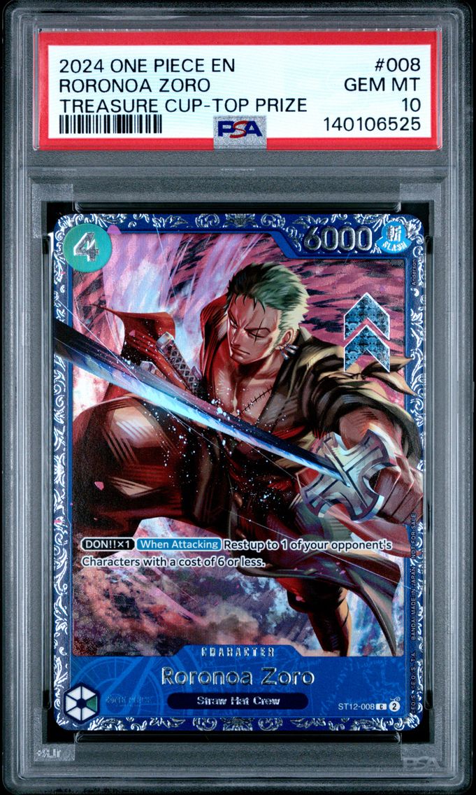 2024 #008 Roronoa Zoro PSA 10 Pr