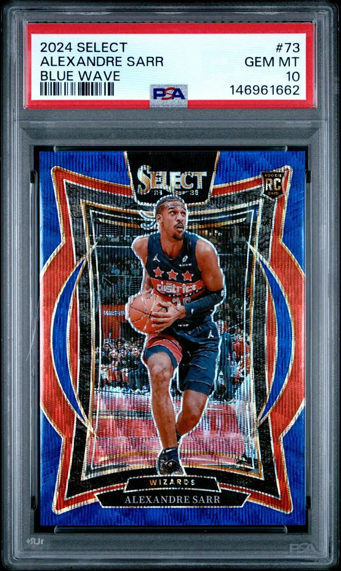 2024 #73 Alexandre Sarr PSA 10 Panini Select
