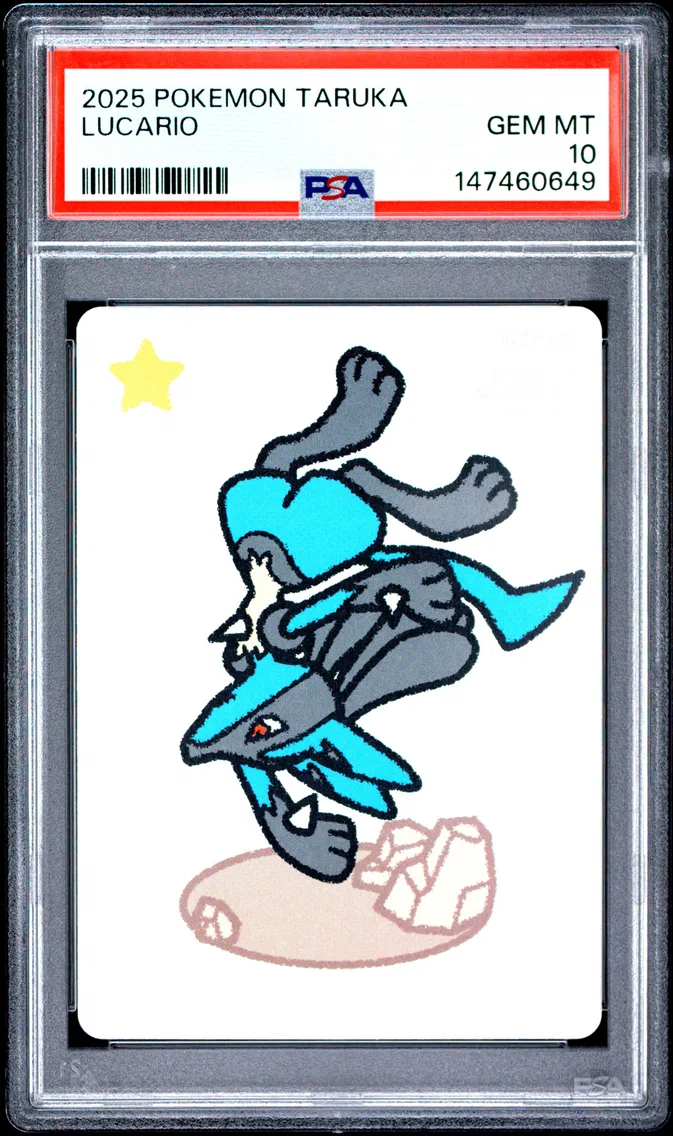 2025 #NA Lucario PSA 10 Taruka