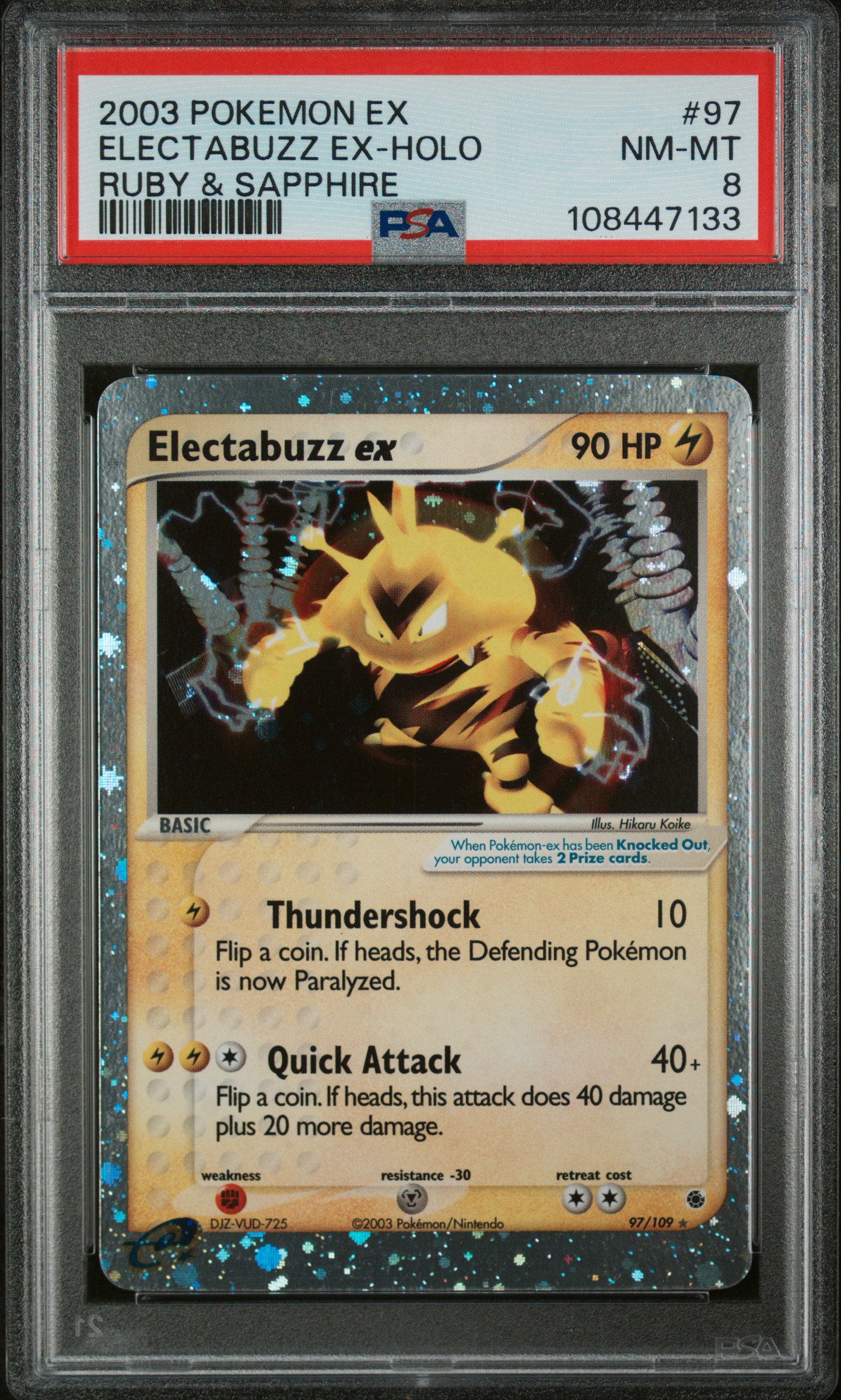 Electabuzz EX-Holo