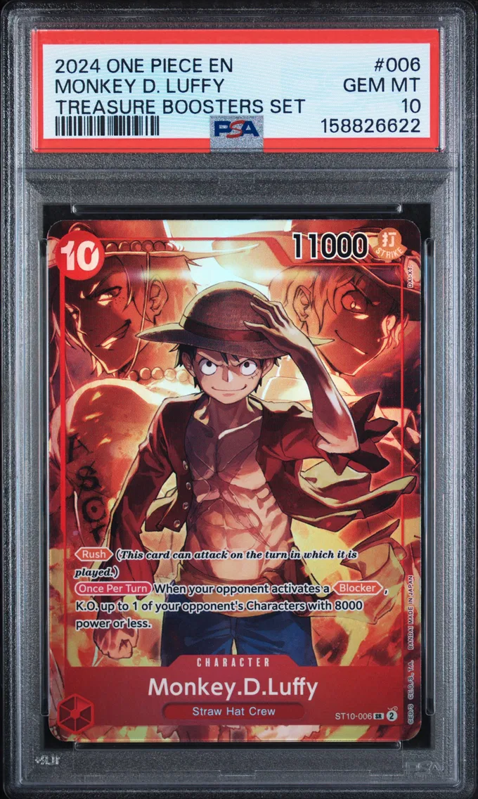 2024 #006 Monkey D. Luffy PSA 10 One Piece Promos