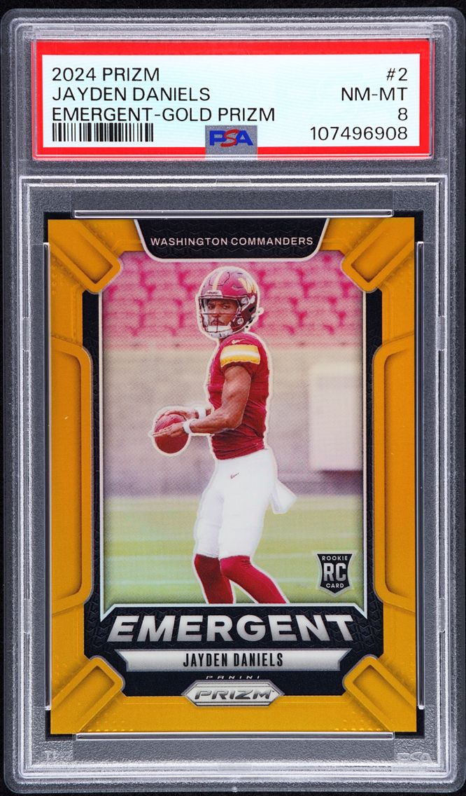 2024 #2 Jayden Daniels PSA 8 Pan