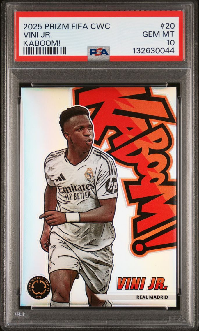 2025 #20 Vini Jr. PSA 10 Panini 