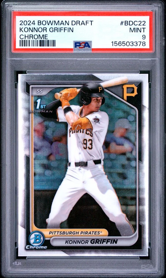 2024 #BDC22 Konnor Griffin PSA 9 Bowman Draft