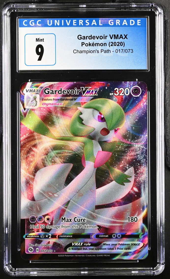 2020 #017 Gardevoir VMAX CGC 9 Champion's Path - English