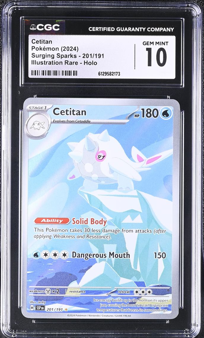 2024 #201 Cetitan CGC 10 Surging