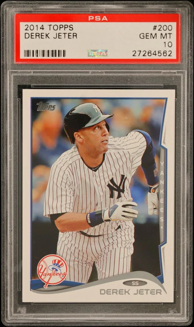2014 #200 Derek Jeter PSA 10 Topps