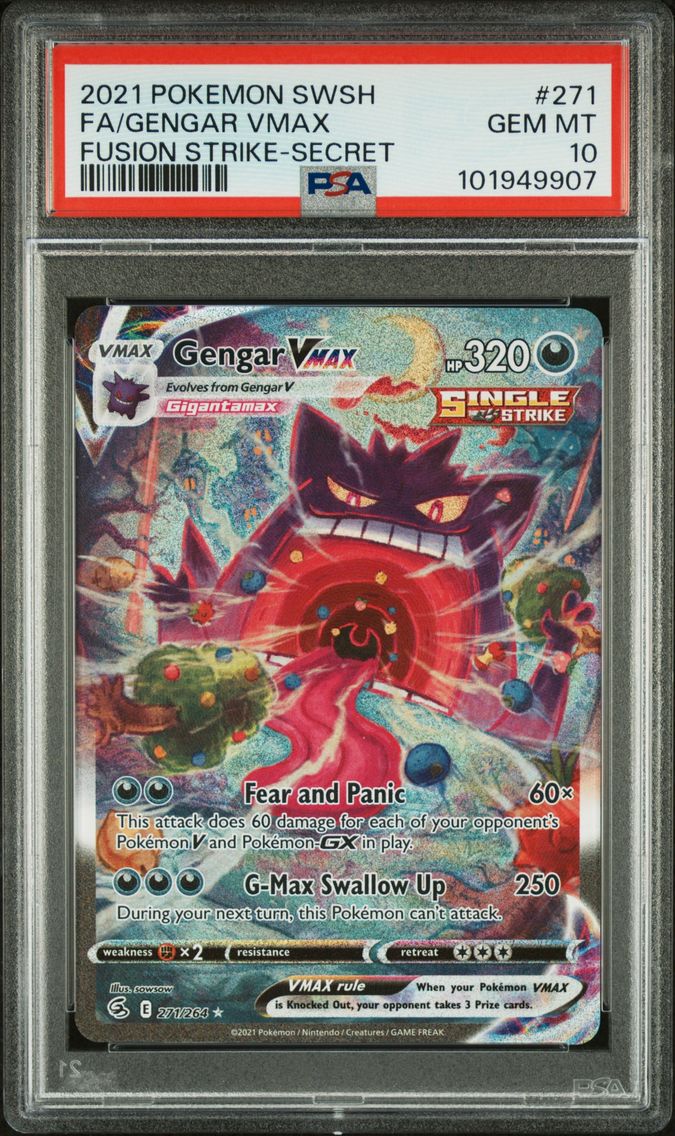 2021 #271 Full Art/Gengar Vmax P