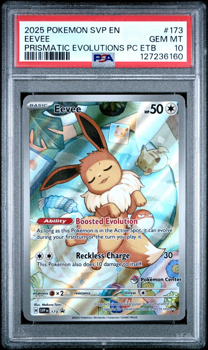 2025 #173 Eevee PSA 10 Svp EN-SV
