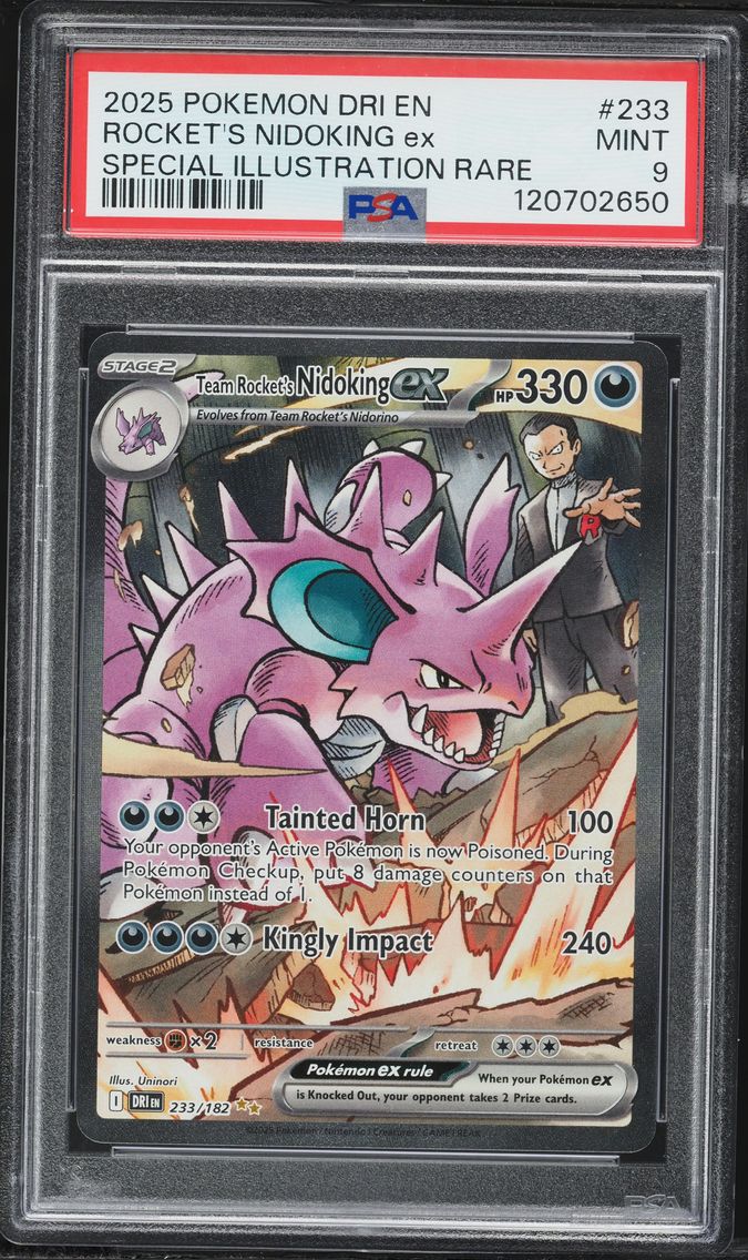 2025 #233 Team Rocket's Nidoking