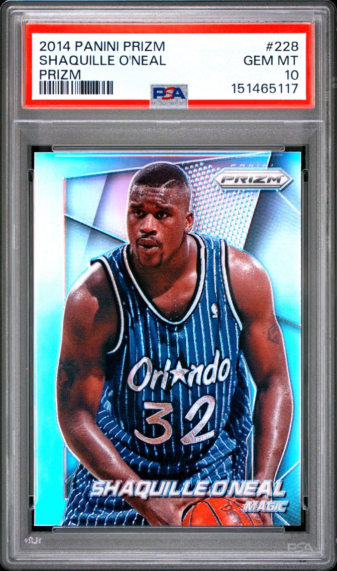 2014 #228 Shaquille O'Neal PSA 1