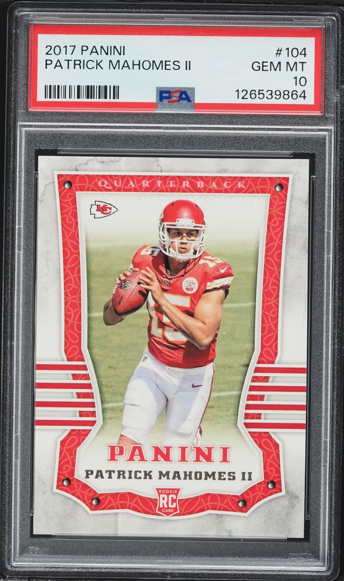 2017 #104 Patrick Mahomes II PSA