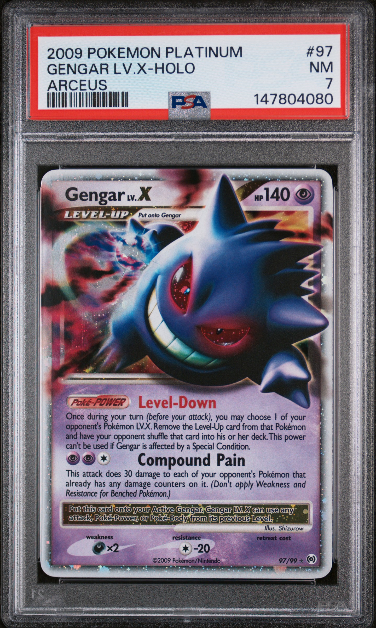 Gengar LV.X-Holo