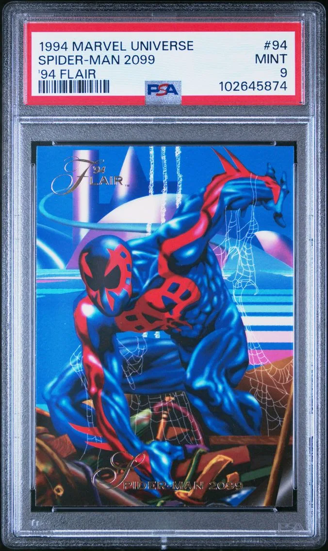 1994 #94 Spider-Man 2099 PSA 9 Marvel Universe '94 Flair