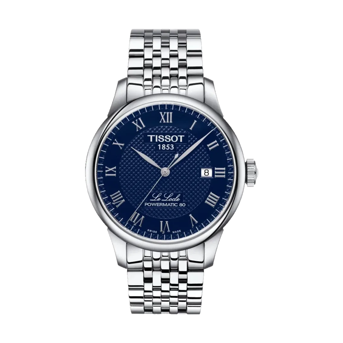 Tissot Le Locle Powermatic 80 39.3mm - Blue on Bracelet