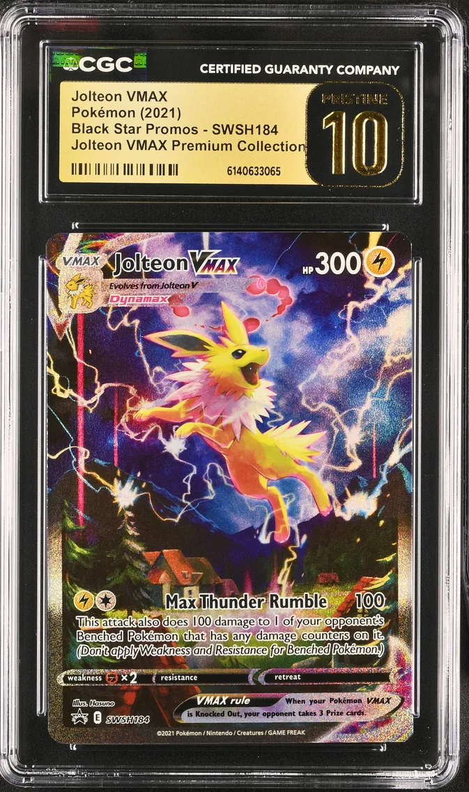 2021 #184 Jolteon VMAX CGC 10 Pr