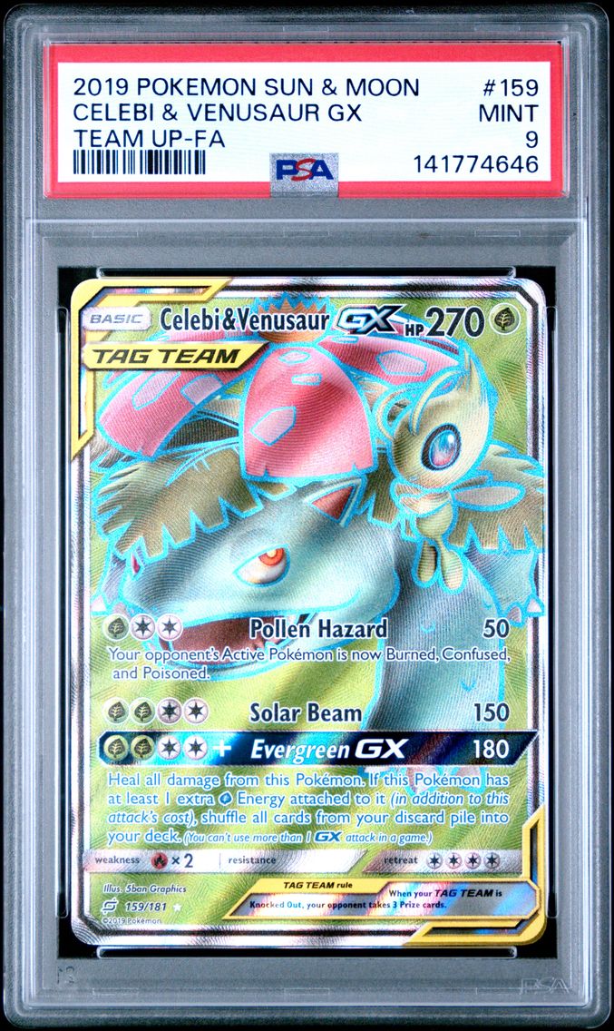 2019 #159 Full Art/Celebi & Venu