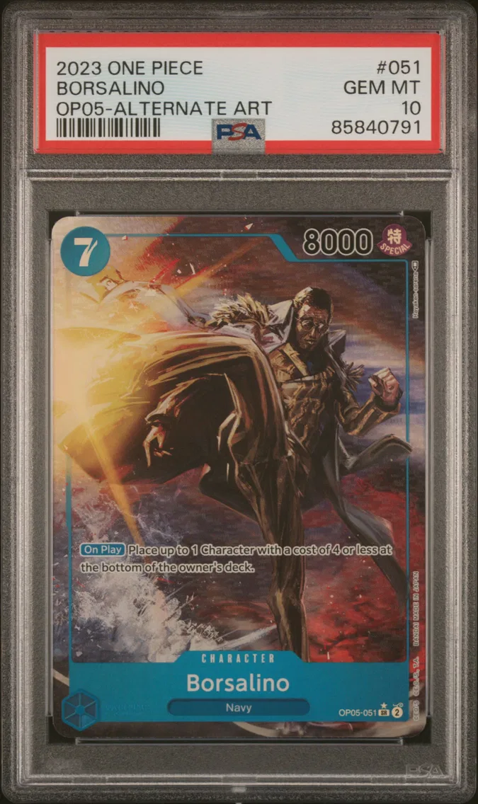 2023 #051 Borsalino PSA 10 One Piece OP05-Awakening of the New Era