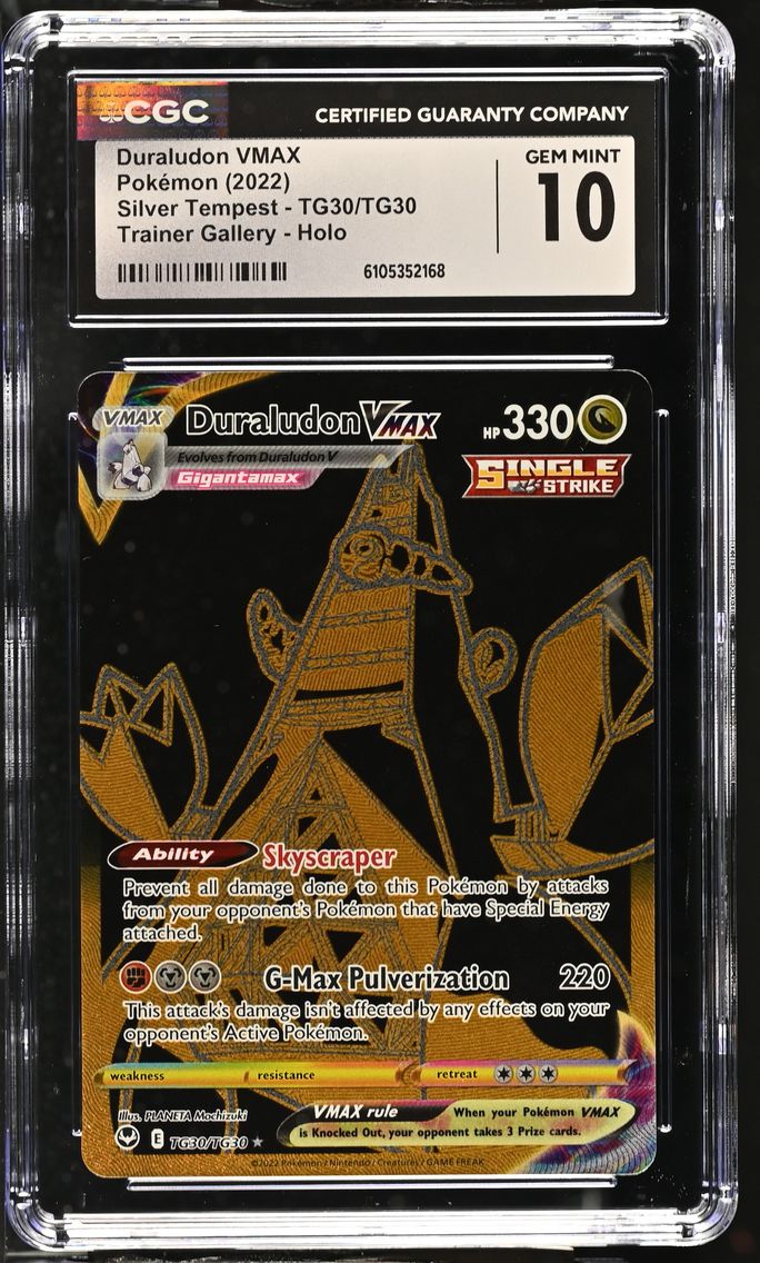 2022 #TG30/TG30 Duraludon VMAX CGC 10 Silver Tempest - English