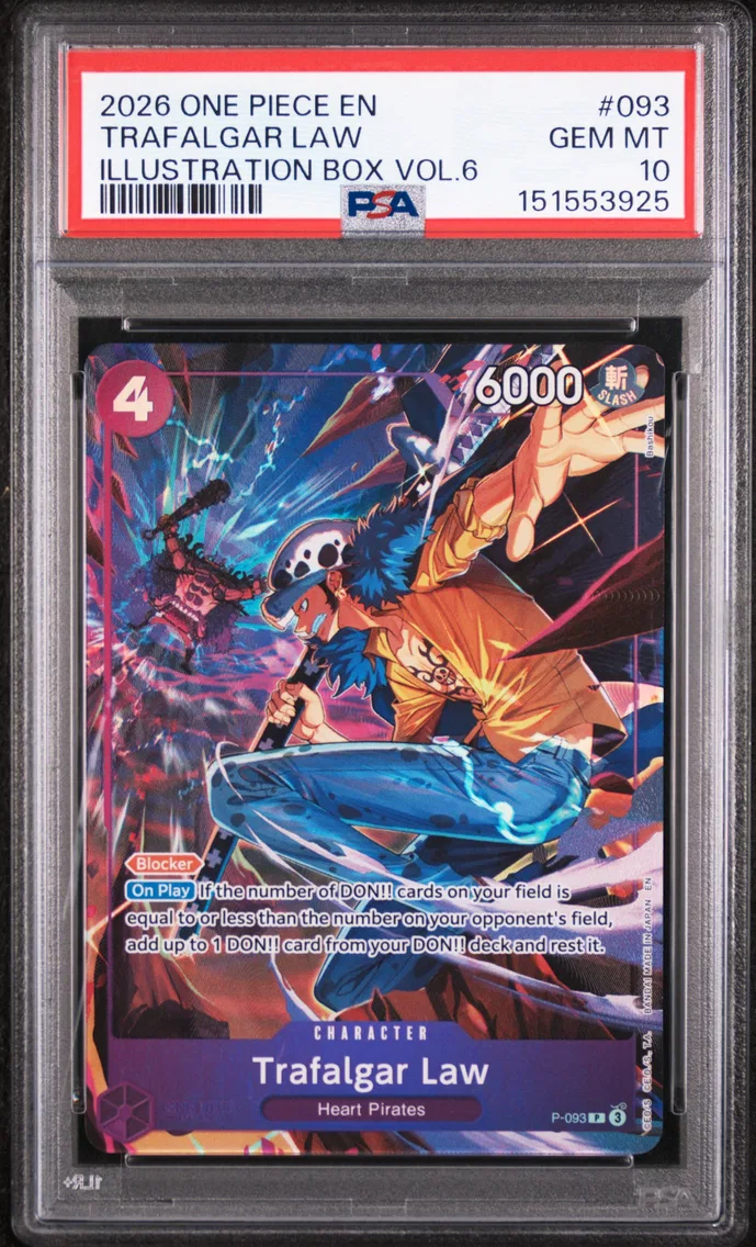 2026 #093 Trafalgar Law PSA 10 One Piece Promos