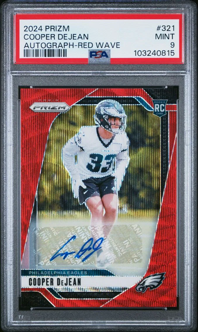 2024 #321 Cooper Dejean PSA 9 Panini Prizm