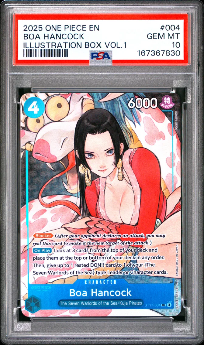 2025 #004 Boa Hancock PSA 10 One Piece Promos