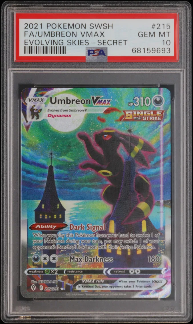 2021 #215 Full Art/Umbreon Vmax 