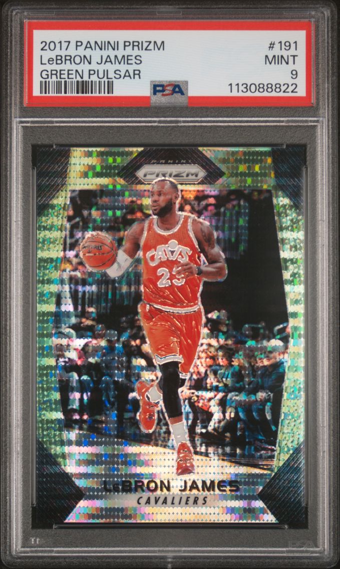 2017 #191 LeBron James PSA 9 Pan
