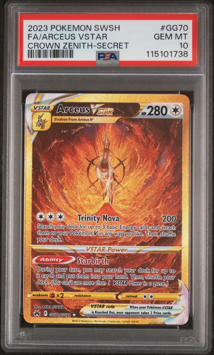 2023 #GG70 Full Art/Arceus Vstar