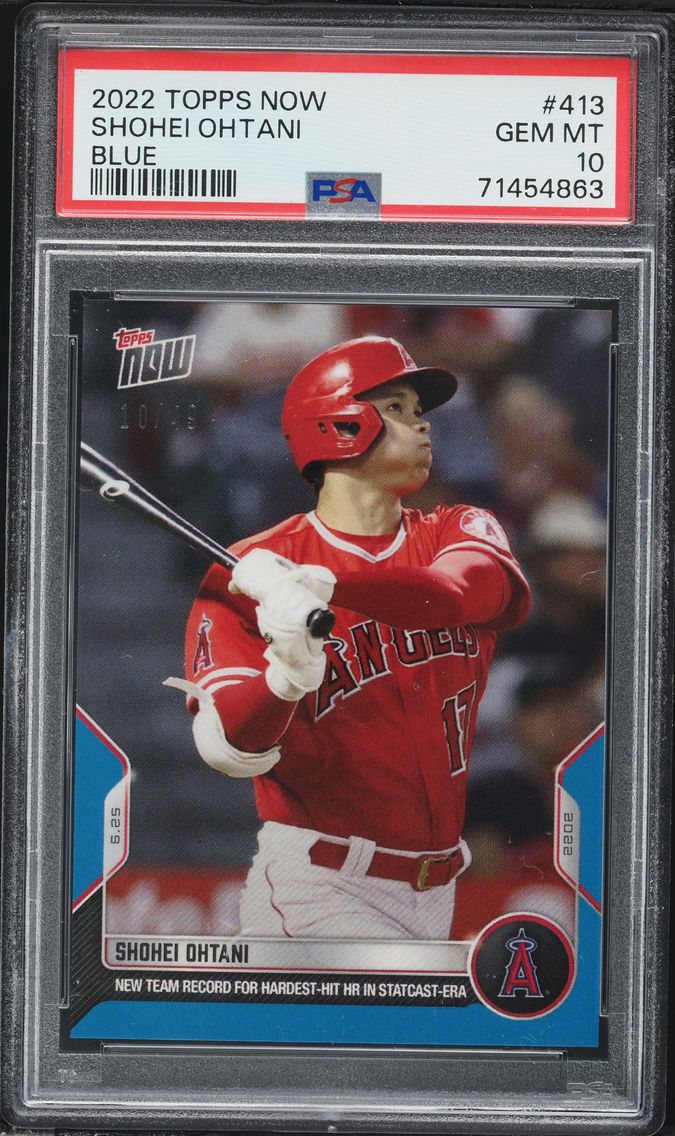 2022 #413 Shohei Ohtani PSA 10 T