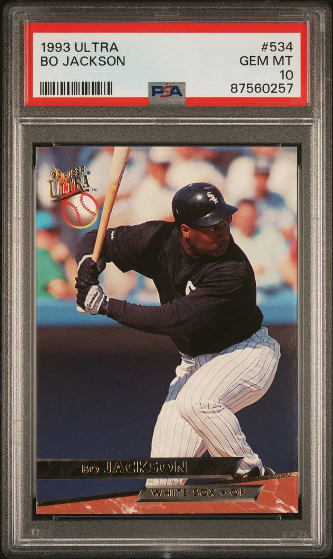 1993 #534 Bo Jackson PSA 10 Ultra
