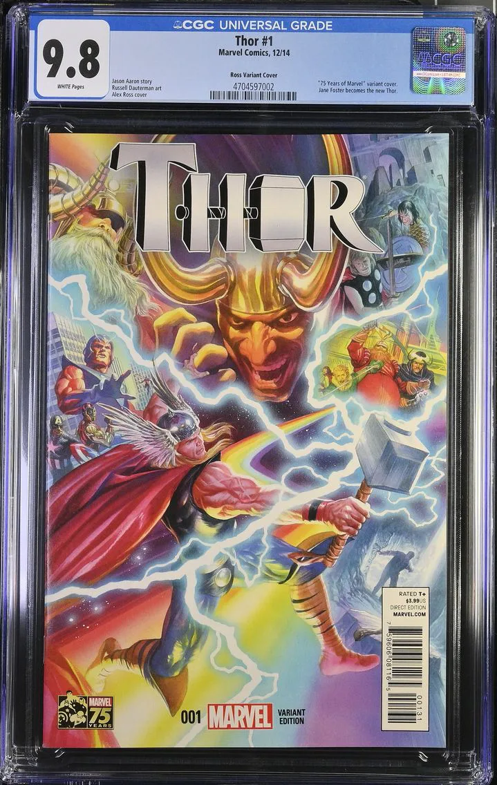 2014 Thor #1 CGC 9.8 Marvel Comics