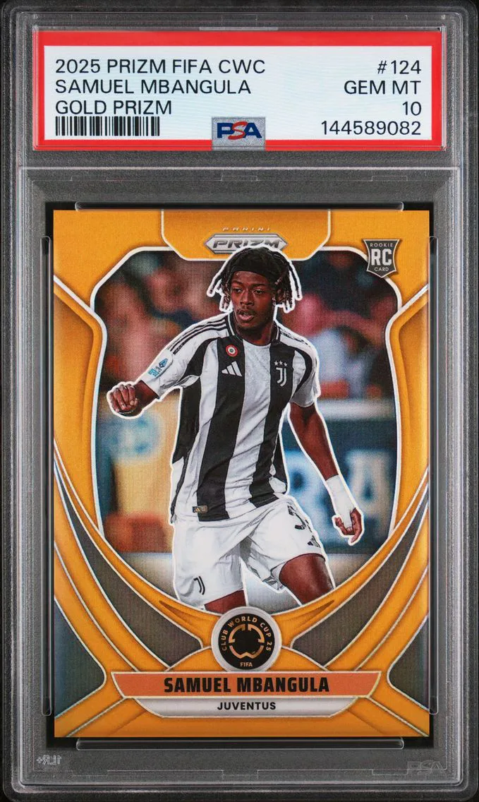 2025 #124 Samuel Mbangula PSA 10 Panini Prizm FIFA Club World Cup