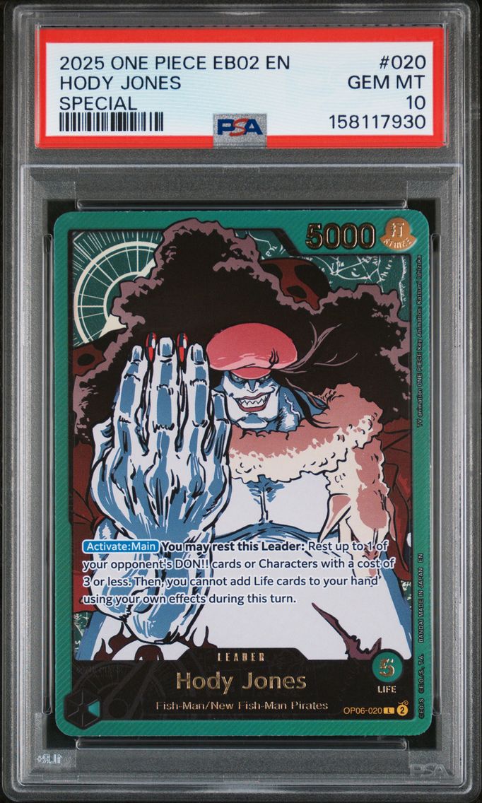 2025 #020 Hody Jones PSA 10 One