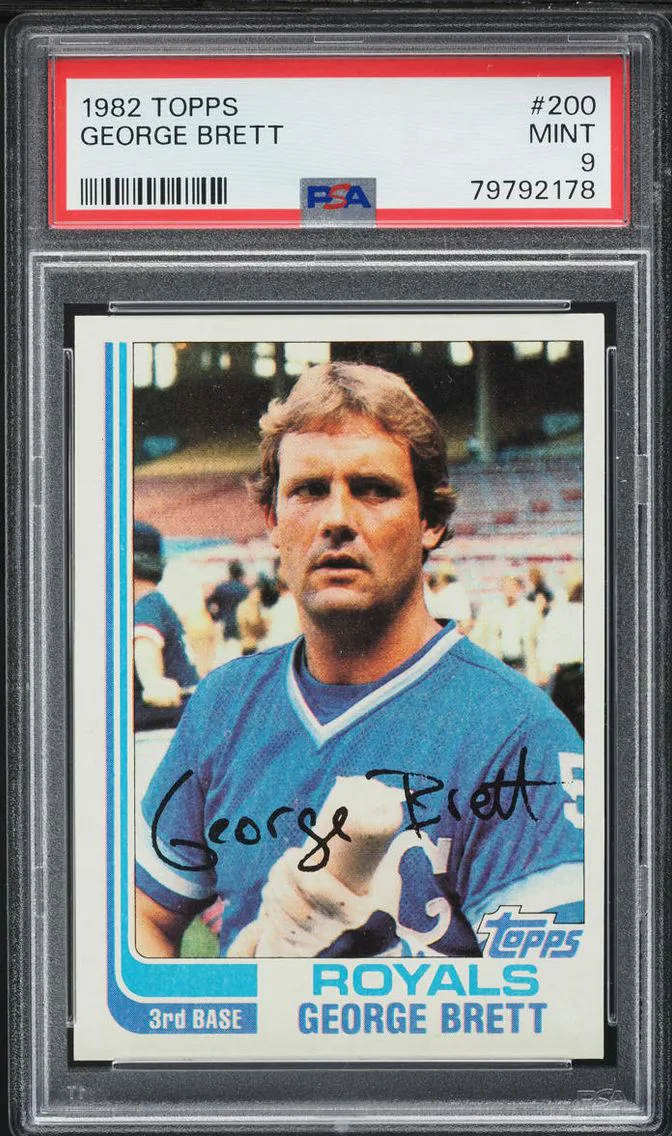 1982 Topps George Brett #200 PSA 9 MINT