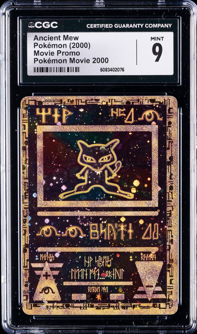 2000 #NA Ancient Mew CGC 9 Pokem