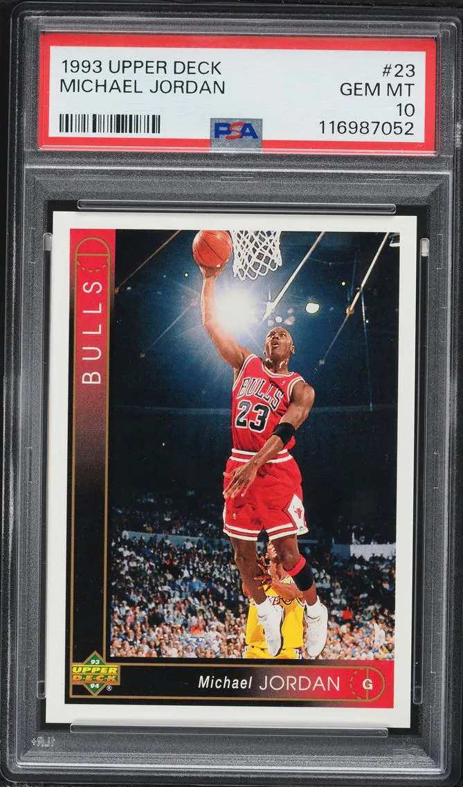 1993 #23 Michael Jordan PSA 10 Upper Deck Basketball