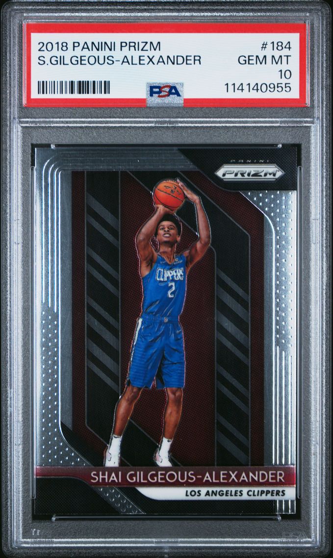 2018 #184 Shai Gilgeous-Alexande