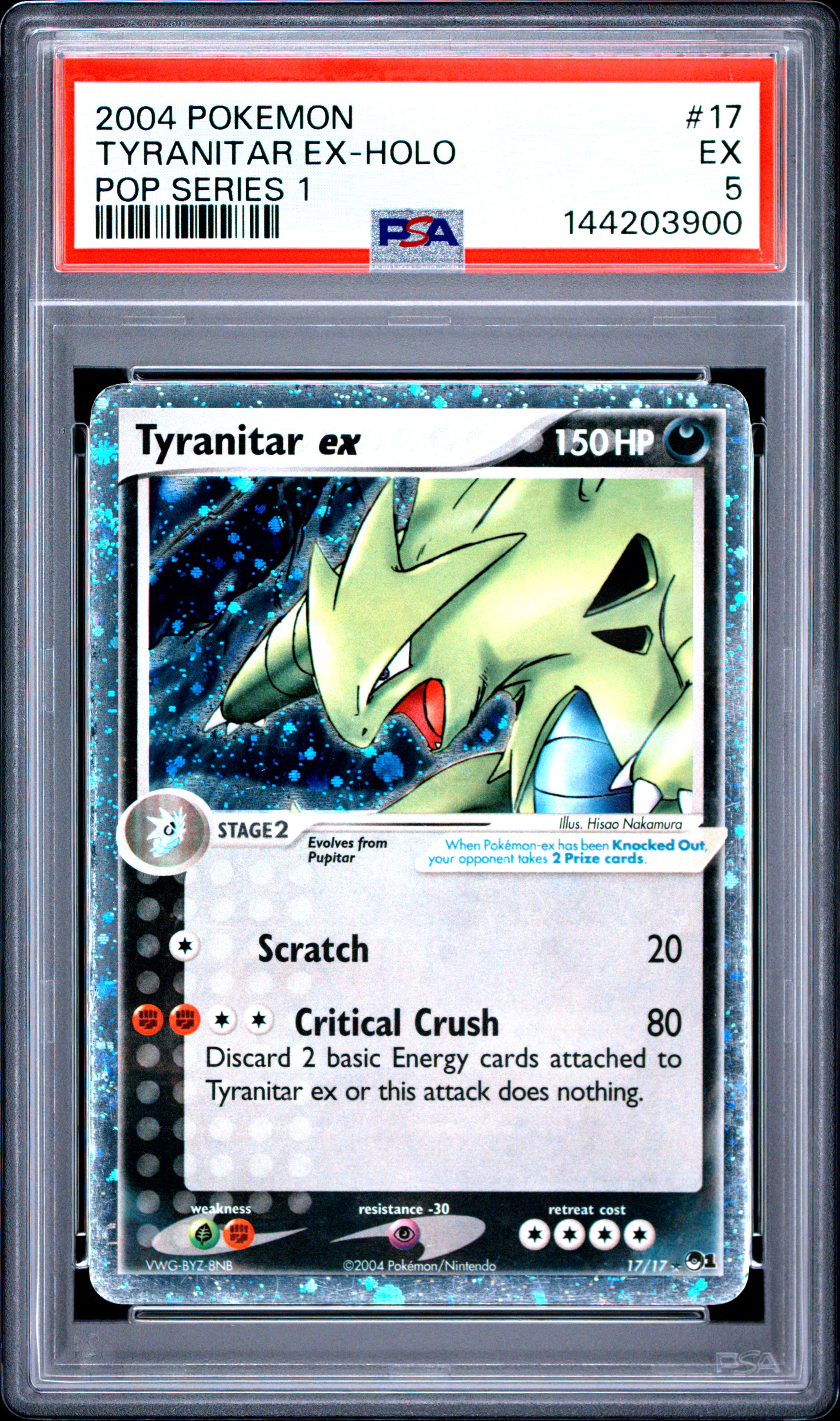 Tyranitar EX-Holo
