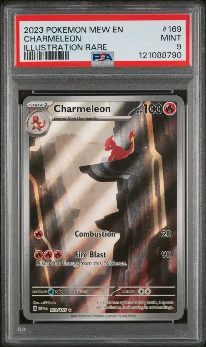 2023 Pokemon Mew EN-151 Charmeleon Mew EN-151 #169 PSA 9