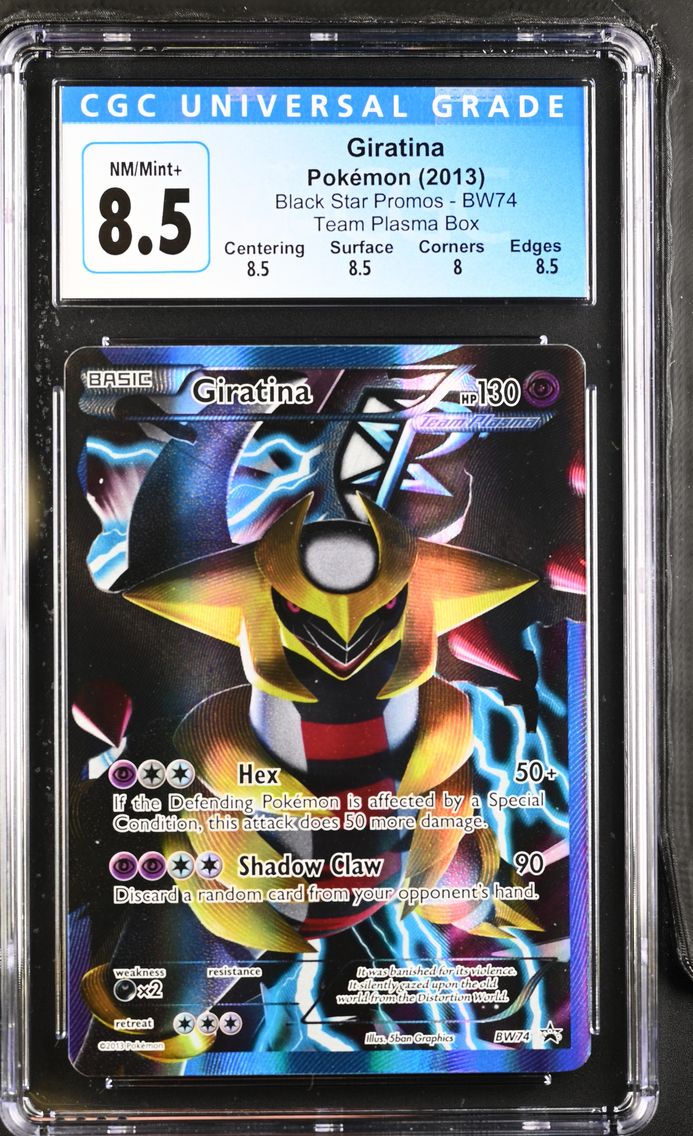 2013 #BW74 Giratina CGC 8.5 Blac