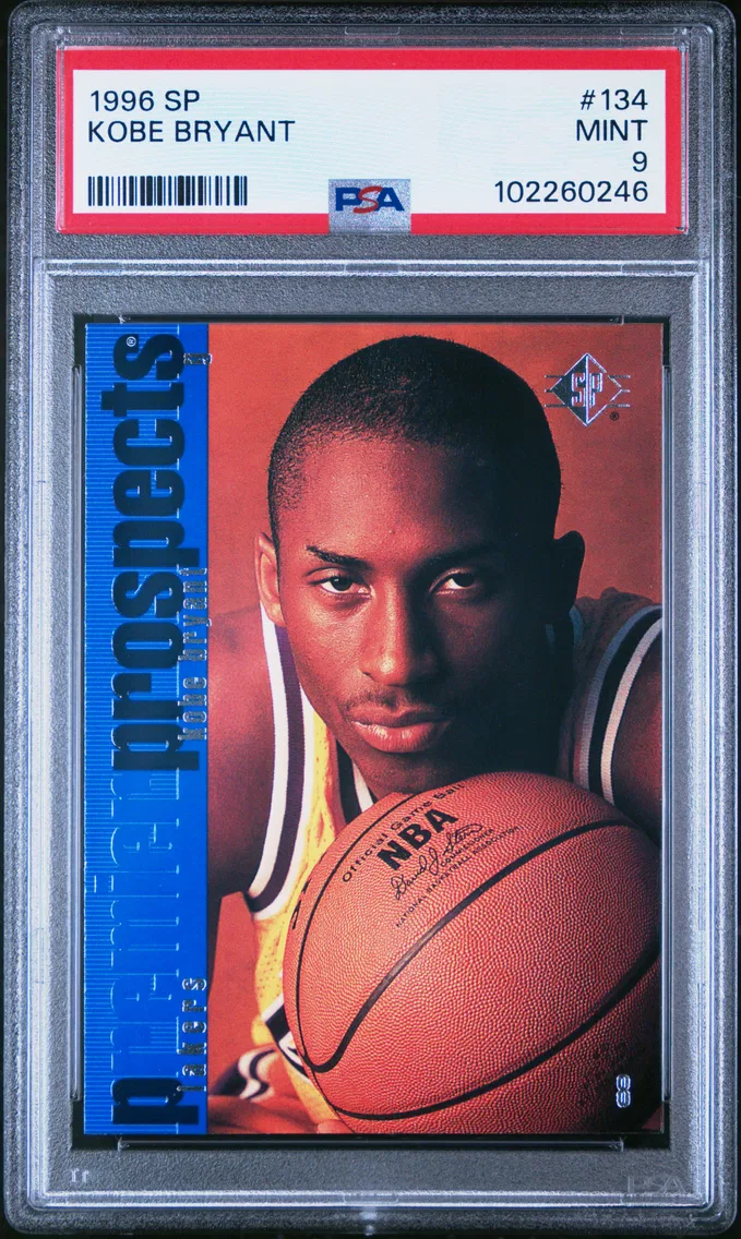 1996 #134 Kobe Bryant PSA 9 SP