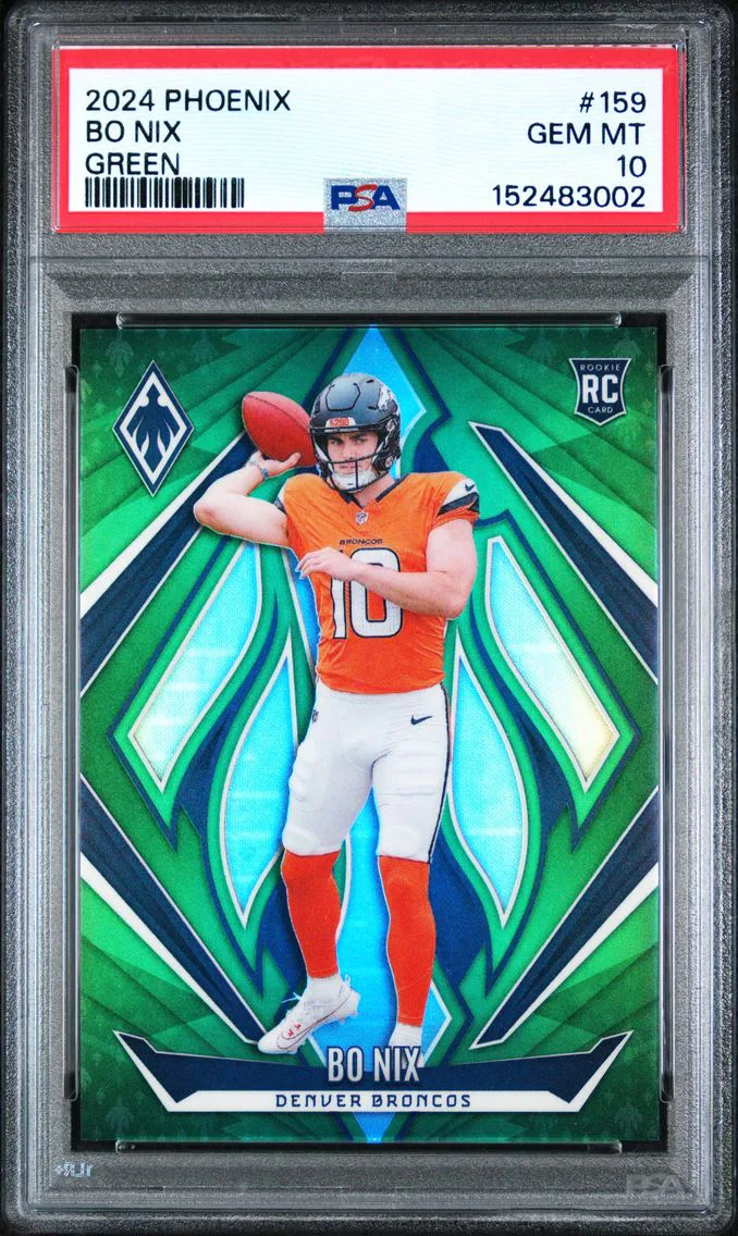 2024 #159 Bo Nix PSA 10 Panini Phoenix