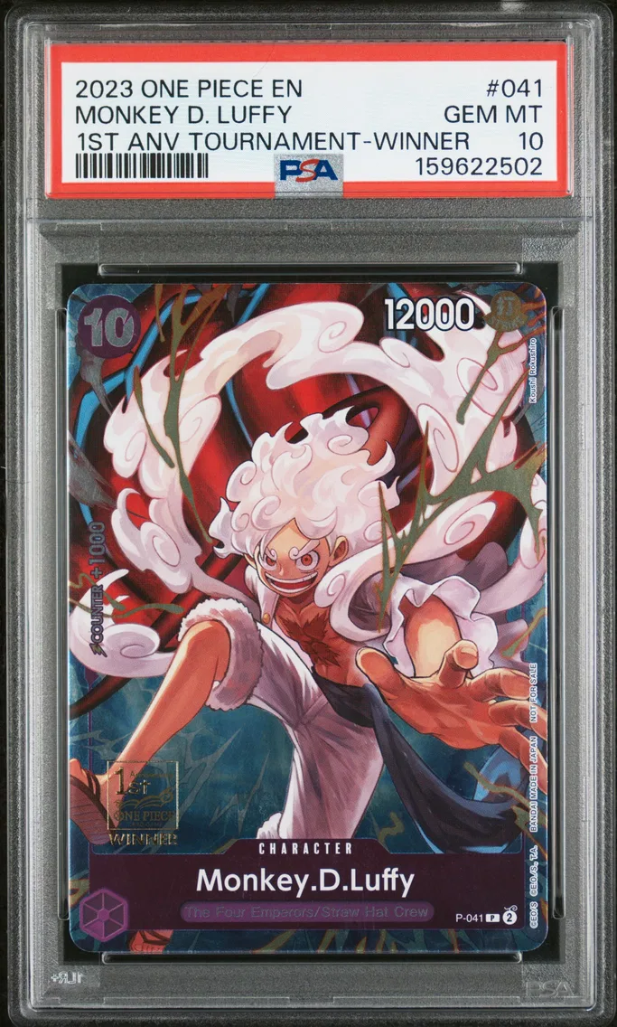 2023 #041 Monkey D. Luffy PSA 10 One Piece Promos