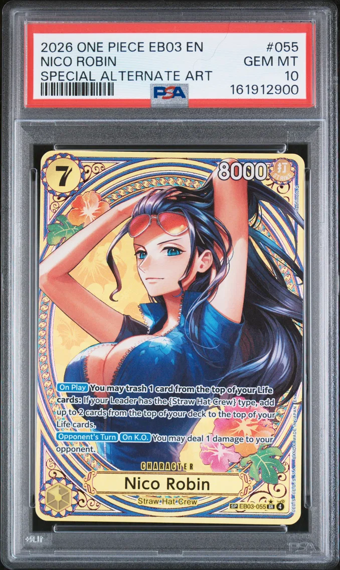 2026 #055 Nico Robin PSA 10 One 